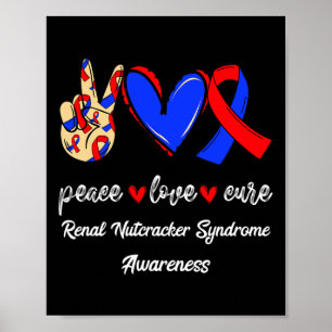 Poster Amor Cura Síndrome de Nutcracker Renal Sensibiliza
