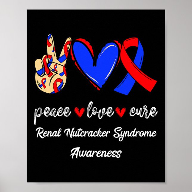 Poster Amor Cura Síndrome de Nutcracker Renal Sensibiliza (Frente)
