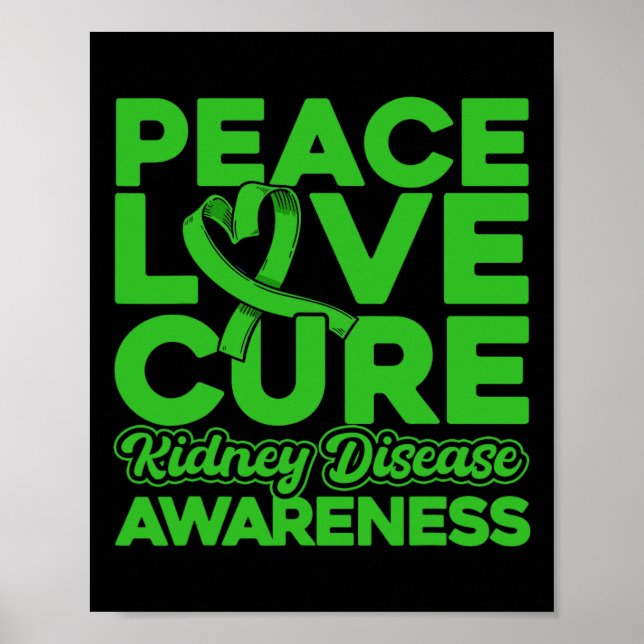 Poster Amor Curar a Sensibilização para a Doença Renal (Frente)