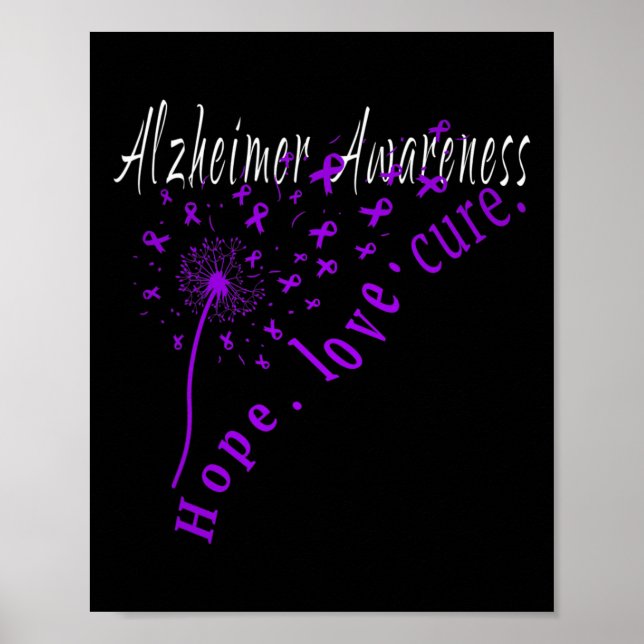 Poster Amor Cure Alzheimerheimer Sensibilização 1 (Frente)