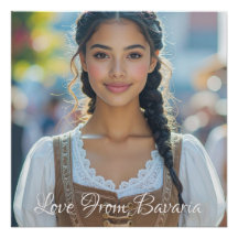 AMOR DA BAVÁRIA - Linda Moça Bávara