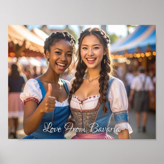 Poster Amor Da Baviera (Frente)