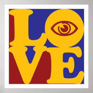 Póster Amor da optometria
