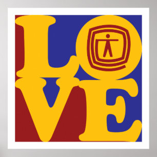 Póster Amor da terapia ocupacional