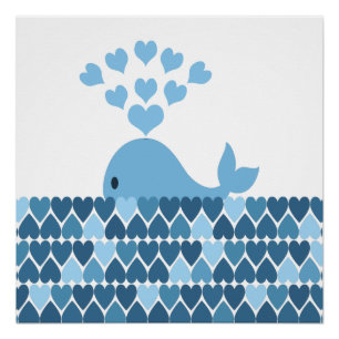 Póster Amor de Baleia