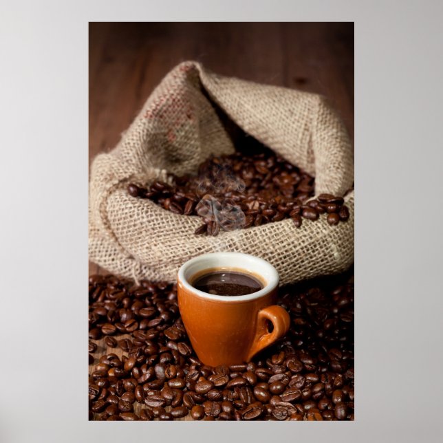 Poster Amor de café (Frente)