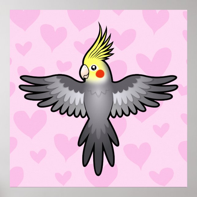Póster Amor de Calopsita (Frente)
