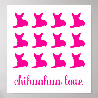 Poster Amor de Chihuahua
