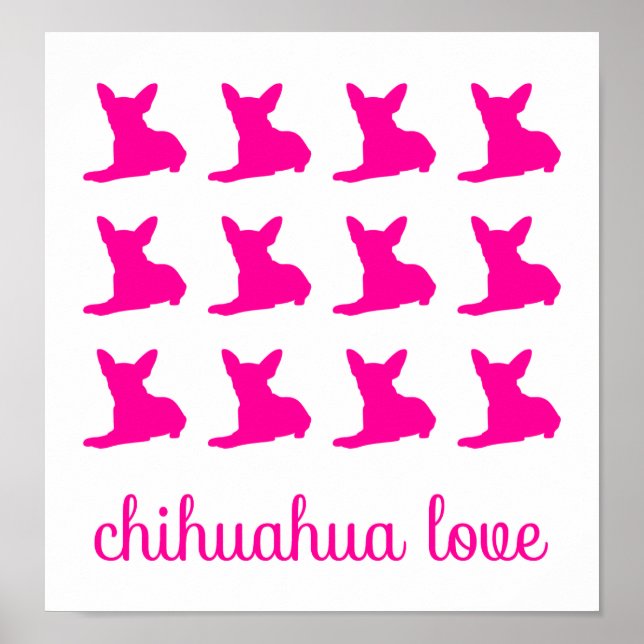 Poster Amor de Chihuahua (Frente)