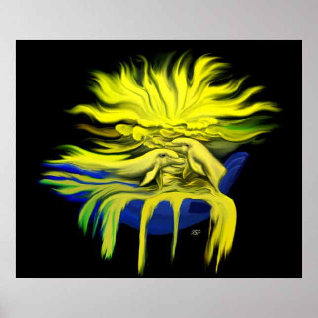 Poster Amor de Golfinho (Frente)