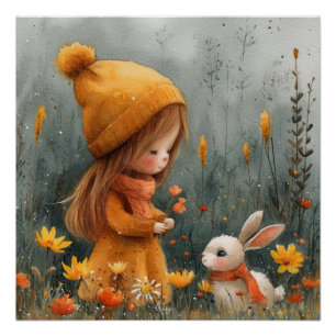 Póster Amor de Orelha Caída: Um Coelhinho Cheio de Capric