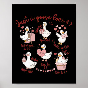 Poster Amor de Pato 67 Ganso do Dia dos Namorados Namorad