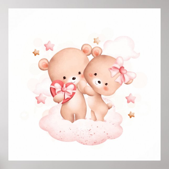 Poster Amor de Urso (Frente)
