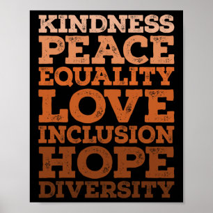 Poster Amor Diversidade Igualdade Junta História Negra M