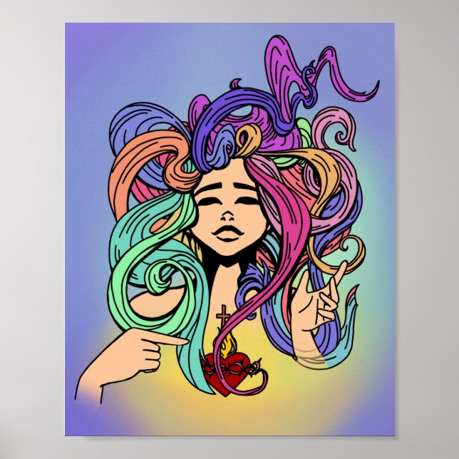 Poster Amor divino (Frente)