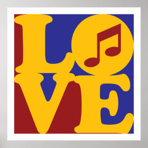 Poster Amor do canto