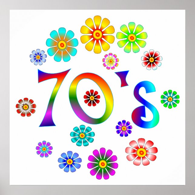 Póster Amor dos anos 70 (Frente)