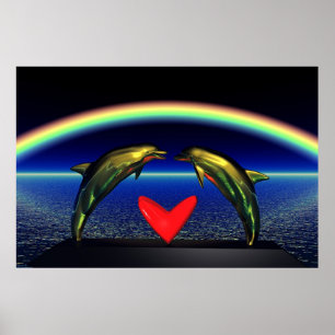 Poster Amor dourado