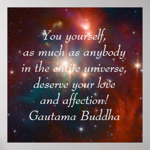 Poster Amor e afeição de Buddha