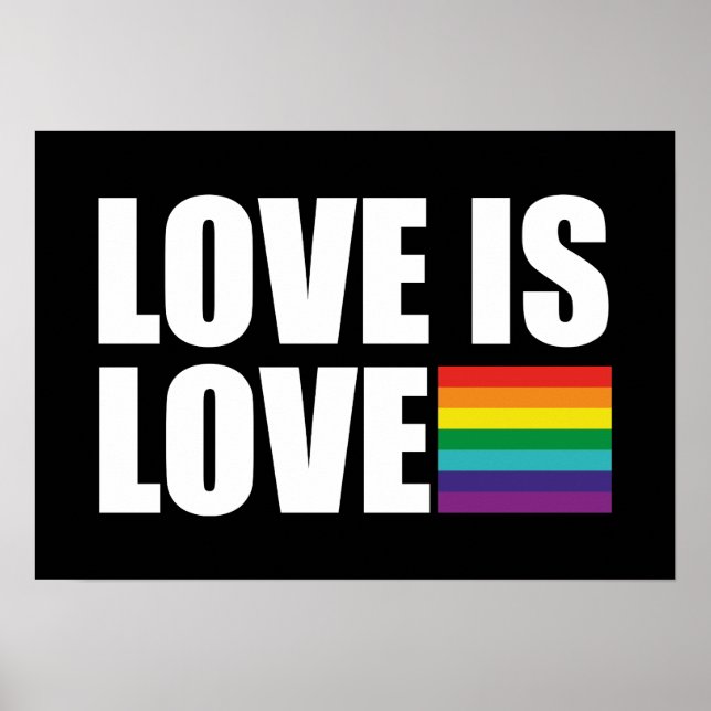 Poster Amor é Amor (Frente)