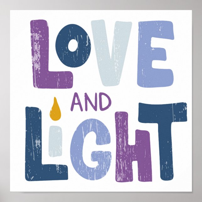 Poster Amor e Luz (Frente)
