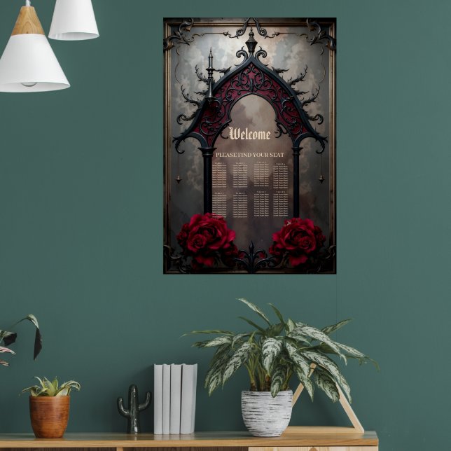 Poster Amor Eterno Gótico (Sala de Estar 1)