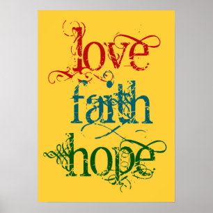 PÓSTER AMOR FAIXA ESPERANÇA
