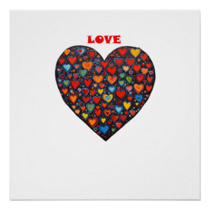Póster Amor - Inglês