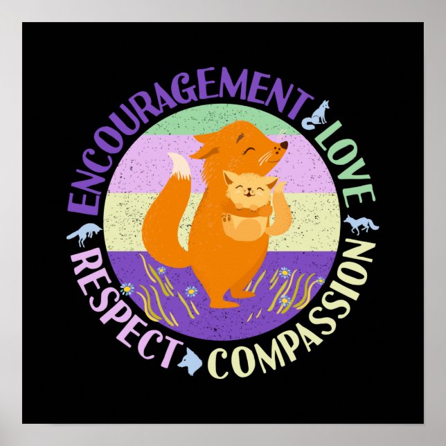 Poster Amor Irmã Grande - Raposa Vinculativa Irmão (Frente)