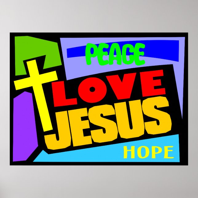 Poster Amor Jesus (Frente)