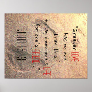 Póster AMOR John 15:13