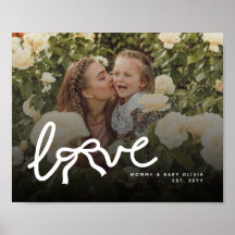 Amor Moderno Mamãe Bebê Foto Primeiro Dia das Mães