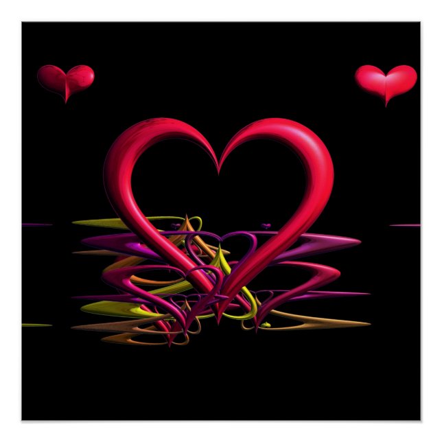 Póster Amor na Escuridão Poster brilhante (Frente)