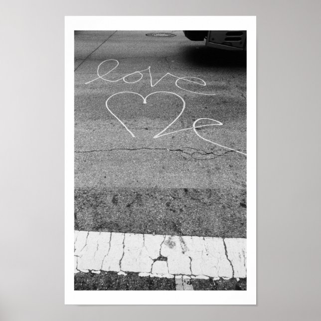 Poster Amor na rua (Frente)