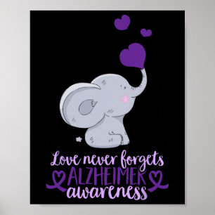 Poster Amor Nunca Esquece Heimerheimer Sensibilização Aca