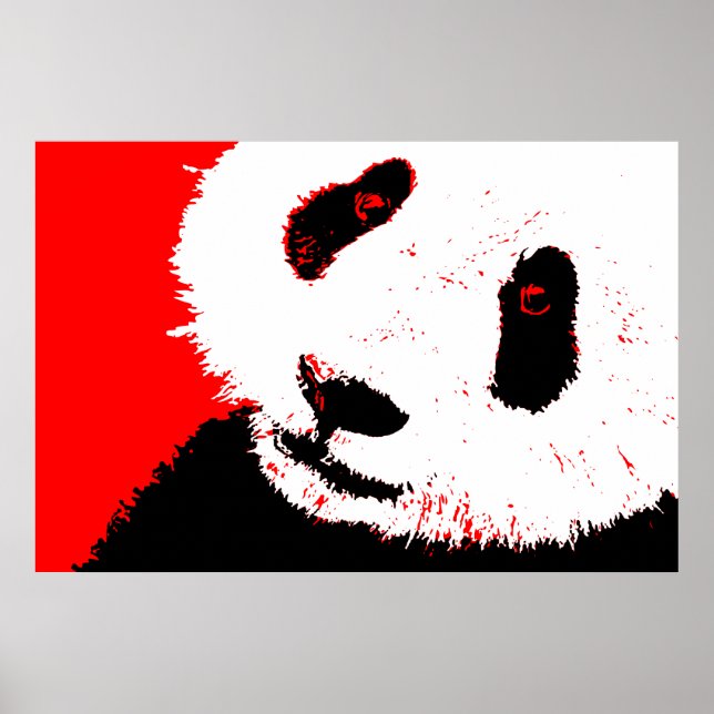 Póster amor panda (Frente)
