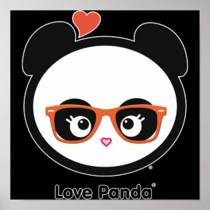 Póster Amor Panda®