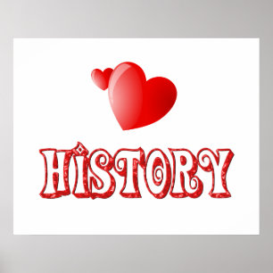 Póster Amor pela História