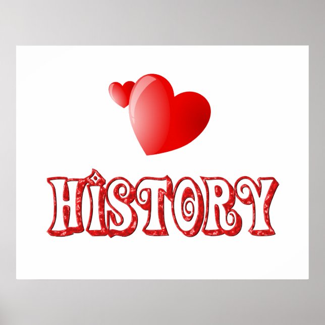 Póster Amor pela História (Frente)
