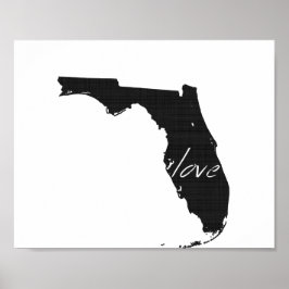 Póster Amor pela Parede da Flórida