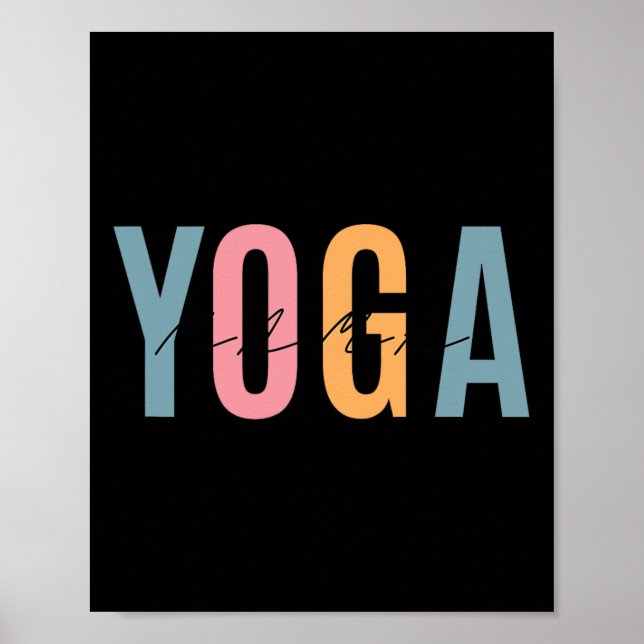 Poster Amor Pelo Yoga. Sendo Uma Mãe Yoga (Frente)