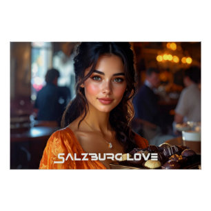PÓSTER AMOR POR SALZBURGO - AMOR DA ÁUSTRIA