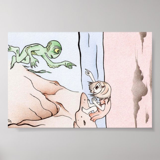 Póster amor proibido (Frente)