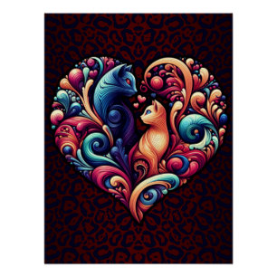 Póster Amor Puramente Enrolado