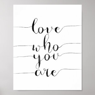 Poster Amor que você é