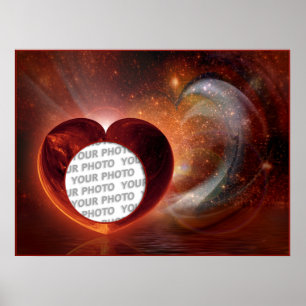 Póster Amor quente - modelo