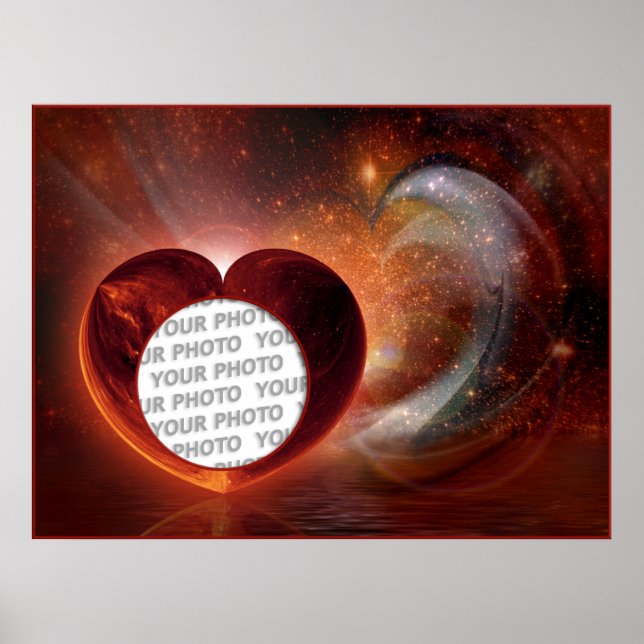 Póster Amor quente - modelo (Frente)