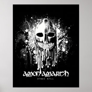 Poster Amor Retro Fã de Música Amon Amarth Para Sempre