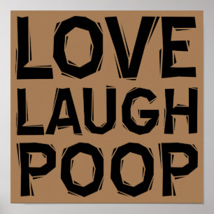 Poster Amor Rir Cocô Cartaz Placa Citações Frases Diverti