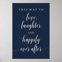 Amor, riso, e alegria para sempre após o casamento